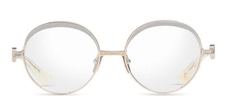 Dita NUKOU unisex Silver Round Eyeglasses