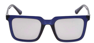 Police OCEAN 1 SPLF15 unisex Blue Geometric Sunglasses