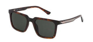 Police OCEAN 1 SPLF15 unisex Havana Geometric Sunglasses