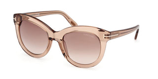 Tom Ford ODETTE FT1189 unisex Pink Butterfly Sunglasses