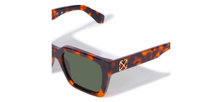 Off-White OERI111 BRANSON unisex Havana Geometric Sunglasses