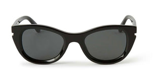 Off-White OERI112 BOULDER unisex Black Cat Eye Sunglasses