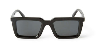 Off-White OERI113 TUCSON unisex Black Rectangle Sunglasses