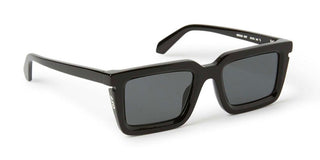 Off-White OERI113 TUCSON unisex Black Rectangle Sunglasses