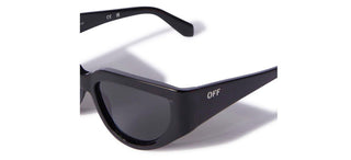 Off-White OERI116 SEWARD unisex Black Visor Sunglasses