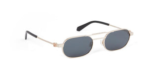 Off-White OERI123 VAIDEN unisex Gold Round Sunglasses