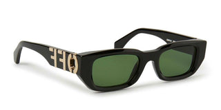 Off-White OERI124 FILLMORE unisex Black Geometric Sunglasses