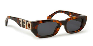 Off-White OERI124 FILLMORE unisex Havana Geometric Sunglasses