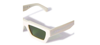 Off-White OERI129 MANCHESTER unisex White Rectangle Sunglasses