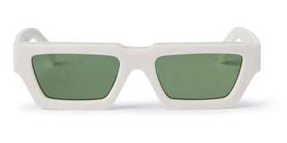 Off-White OERI129 MANCHESTER unisex White Rectangle Sunglasses