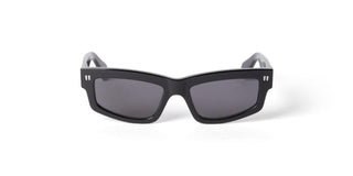 Off-White OERI135 MIRAMAR unisex Black Squared Sunglasses