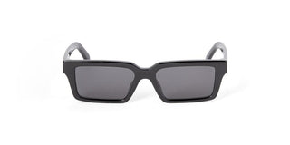 Off-White OERI13A WARREN unisex Black Rectangle Sunglasses