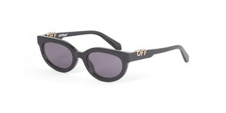 Off-White OERI13D SPARKS unisex Black Oval Sunglasses