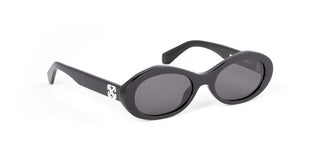 Off-White OERI13G EDISON unisex Black Oval Sunglasses