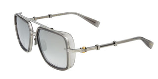 Balmain OFFICIER unisex Silver Geometric Sunglasses