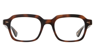 Garrett Leight OG FREDDY P unisex Brown Geometric Eyeglasses