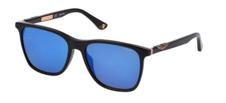 Police ORIGINS 1 SPL872 unisex Black Geometric Sunglasses