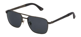 Police ORIGINS 3 SPL890E unisex Ruthenium Geometric Sunglasses