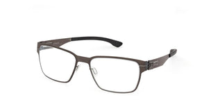 ic!berlin OSCAR IC5046 unisex Ruthenium Rectangle Eyeglasses