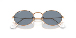 Ray-Ban OVAL RB 3547 unisex Rose gold Round Sunglasses