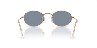 Ray-Ban OVAL RB 3547 unisex Rose gold Round Sunglasses