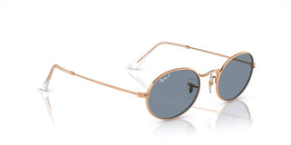 Ray-Ban OVAL RB 3547 unisex Rose gold Round Sunglasses