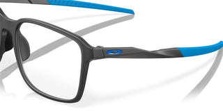 Oakley OX 8145D men Grey Geometric Eyeglasses