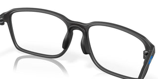 Oakley OX 8145D men Grey Geometric Eyeglasses