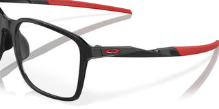 Oakley OX 8145D men Black Geometric Eyeglasses