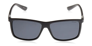 Polaroid P8346 men Black Geometric Sunglasses