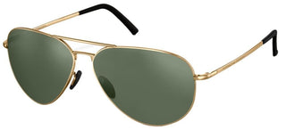 Porsche Design P8508/S men Gold Pilot Sunglasses