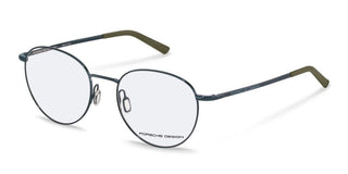 Porsche Design P8759 unisex Blue Round Eyeglasses