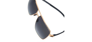 Porsche Design P8963 unisex Gold Geometric Sunglasses