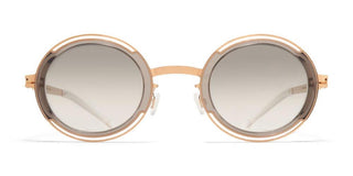 Mykita PEARL unisex Rose gold Round Sunglasses