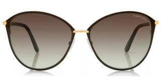 Tom Ford PENELOPE FT 0320 women Havana Cat Eye Sunglasses