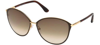 Tom Ford PENELOPE FT 0320 women Havana Cat Eye Sunglasses