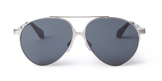 Palm Angels PERI060 ELKTON unisex Silver Pilot Sunglasses