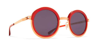 Mykita PHILLYS unisex Red Round Sunglasses