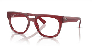 Ray-Ban PHIL RX 7226 unisex Red Squared Eyeglasses