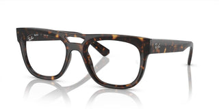 Ray-Ban PHIL RX 7226 unisex Havana Squared Eyeglasses