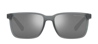 Polo Ralph Lauren PH 4189U men Grey Geometric Sunglasses