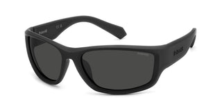 Polaroid PLD 2166/S men Black Rectangle Sunglasses