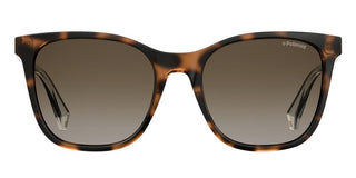 Polaroid PLD 4059/S women Havana Squared Sunglasses