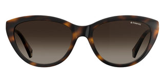 Polaroid PLD 4080/S women Havana Squared Sunglasses