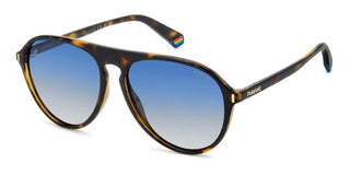 Polaroid PLD 6225/S men Havana Pilot Sunglasses