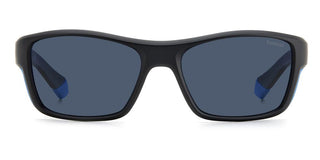 Polaroid PLD 7046/S men Black Squared Sunglasses