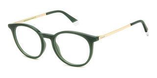 Polaroid PLD D496 unisex Green Geometric Eyeglasses