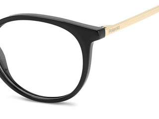 Polaroid PLD D496 unisex Black Geometric Eyeglasses