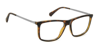 Polaroid PLD D497 men Havana Squared Eyeglasses