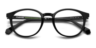 Polaroid PLD D498 unisex Black Geometric Eyeglasses